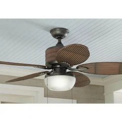 Home Decorators Collection Tahiti Breeze 52 in. LED Indoor/Outdoor Natural Iron Ceiling Fan with Mahogany Bamboo Accents 26 Home Decorators Collection Tahiti Breeze 52 in. LED Indoor/Outdoor Natural Iron Ceiling Fan with Mahogany Bamboo Accents -Flora Home Decorators Soldes mahogany home decorators collection ceiling fans with lights ac303 ni mh fa 1000