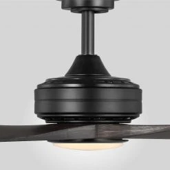 Home Decorators Collection Bayshire 60 in. LED Indoor/Outdoor Matte Black Ceiling Fan with Remote Control and White Color Changing Light Kit -Flora Home Decorators Soldes matte black finish home decorators collection ceiling fans with lights 102l60mbkddw 31 1000