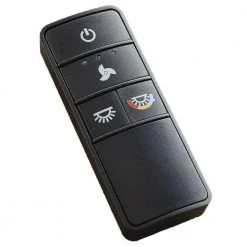 Home Decorators Collection Ester 54 in. White Color Changing Integrated LED Indoor/Outdoor Matte Black Ceiling Fan with Light Kit and Remote -Flora Home Decorators Soldes matte black home decorators collection ceiling fans with lights 52159 c3 1000