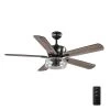 Home Decorators Collection Aberwell 56 in. LED Matte Black Indoor/Outdoor Ceiling Fan with Light Kit and Remote Control 2 Home Decorators Collection Aberwell 56 in. LED Matte Black Indoor/Outdoor Ceiling Fan with Light Kit and Remote Control -Flora Home Decorators Soldes matte black home decorators collection ceiling fans with lights 59202 64 1000