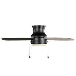 Home Decorators Collection Ashby Park 44 in. White Color Changing Integrated LED Matte Black Ceiling Fan with Light Kit and 3 Reversible Blades -Flora Home Decorators Soldes matte black home decorators collection ceiling fans with lights 59245 fa 1000