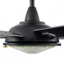 Home Decorators Collection Merienda 56 in. LED Matte Black Ceiling Fan with Light and Remote Control works with Google and Alexa -Flora Home Decorators Soldes matte black home decorators collection ceiling fans with lights am686 mbk b d4 1000