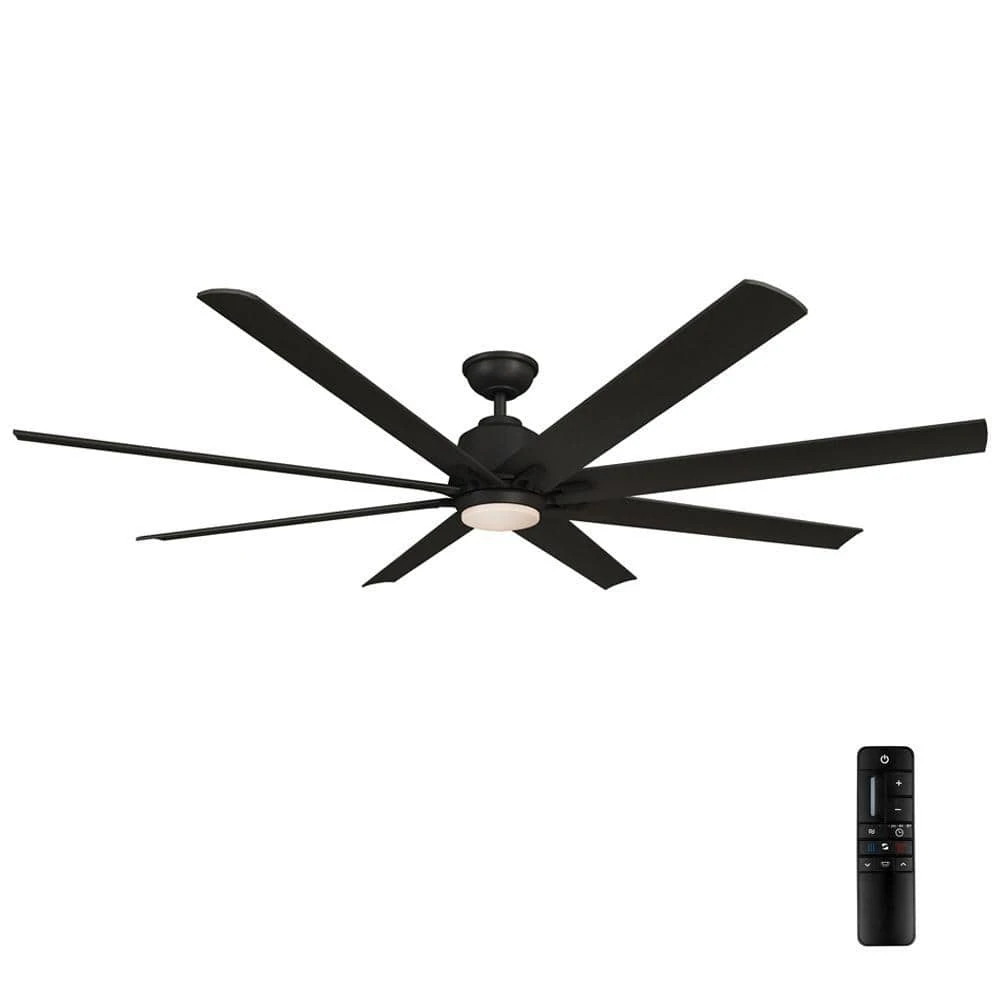 Home Decorators Collection Kensgrove 72 in. Integrated LED Indoor/Outdoor Matte Black Ceiling Fan with Light and Remote Control 3 Home Decorators Collection Kensgrove 72 in. Integrated LED Indoor/Outdoor Matte Black Ceiling Fan with Light and Remote Control