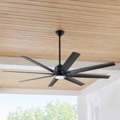 Home Decorators Collection Kensgrove 72 in. Integrated LED Indoor/Outdoor Matte Black Ceiling Fan with Light and Remote Control 12 Home Decorators Collection Kensgrove 72 in. Integrated LED Indoor/Outdoor Matte Black Ceiling Fan with Light and Remote Control -Flora Home Decorators Soldes matte black home decorators collection ceiling fans with lights yg493e mbk e1 1000