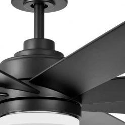 Home Decorators Collection Celene 62 in. LED Indoor/Outdoor Matte Black Ceiling Fan with Light and Remote Control with Color Changing Technology -Flora Home Decorators Soldes matte black home decorators collection ceiling fans with lights yg908a mbk 77 1000
