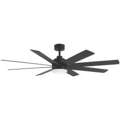 Home Decorators Collection Celene 62 in. LED Indoor/Outdoor Matte Black Ceiling Fan with Light and Remote Control with Color Changing Technology -Flora Home Decorators Soldes matte black home decorators collection ceiling fans with lights yg908a mbk c3 1000