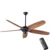 Home Decorators Collection Altura 68 in. Matte Black Ceiling Fan with Downrod, Remote Control and Reversible DC Motor; Light Kit Compatible 2 Home Decorators Collection Altura 68 in. Matte Black Ceiling Fan with Downrod, Remote Control and Reversible DC Motor; Light Kit Compatible -Flora Home Decorators Soldes matte black home decorators collection ceiling fans without lights 99981 64 1000