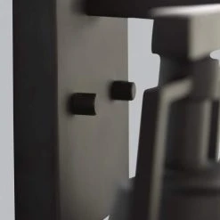 Home Decorators Collection Insdale 3-Light Matte Black Modern Industrial Bathroom Vanity Light with Metal Shades -Flora Home Decorators Soldes matte black home decorators collection vanity lighting 4000303 112 1f 1000