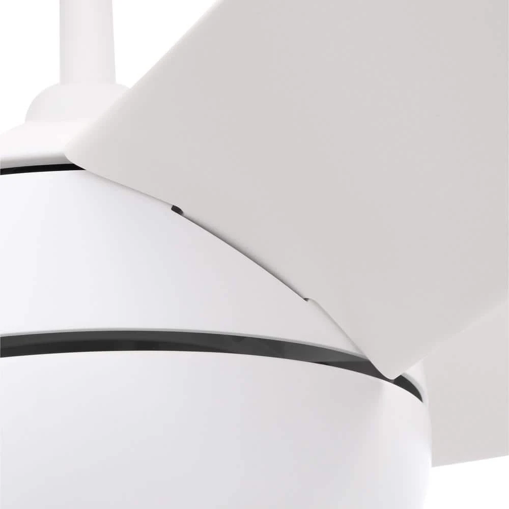 Home Decorators Collection Windward IV 52 in. Indoor LED Matte White Ceiling Fan with Dimmable Light Kit, Remote Control and Reversible Motor 10 Home Decorators Collection Windward IV 52 in. Indoor LED Matte White Ceiling Fan with Dimmable Light Kit, Remote Control and Reversible Motor - Image 8