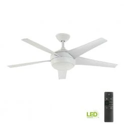 Home Decorators Collection Windward IV 52 in. Indoor LED Matte White Ceiling Fan with Dimmable Light Kit, Remote Control and Reversible Motor 15 Home Decorators Collection Windward IV 52 in. Indoor LED Matte White Ceiling Fan with Dimmable Light Kit, Remote Control and Reversible Motor -Flora Home Decorators Soldes matte white home decorators collection ceiling fans with lights 26662 66 1000