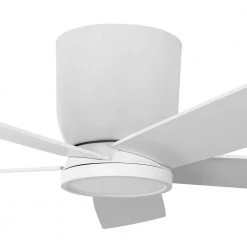 Home Decorators Collection Britton 52 in. Integrated LED Indoor Matte White Ceiling Fan with Light Kit and Remote Control 16 Home Decorators Collection Britton 52 in. Integrated LED Indoor Matte White Ceiling Fan with Light Kit and Remote Control -Flora Home Decorators Soldes matte white home decorators collection ceiling fans with lights sw19110 mwh 66 1000