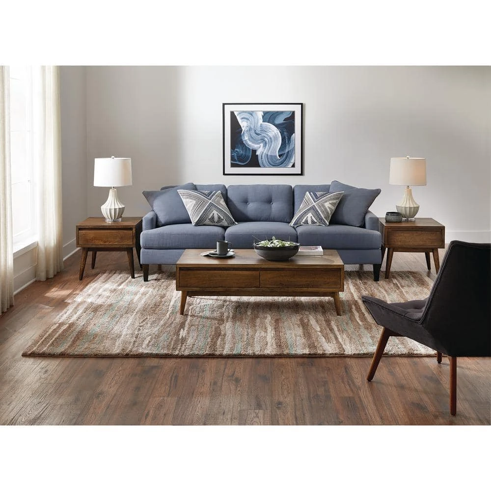 Home Decorators Collection Shoreline Multi 8 ft. x 10 ft. Striped Area Rug 14 Home Decorators Collection Shoreline Multi 8 ft. x 10 ft. Striped Area Rug - Image 12