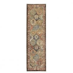 Home Decorators Collection Patchwork Multi 2 ft. x 7 ft. Medallion Runner Rug