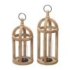 Home Decorators Collection Antiqued Wood Candle Hanging or Tabletop Lantern with Beaded Trim (Set of 2) -Flora Home Decorators Soldes multi home decorators collection candle holders m180388 1q2xx 64 1000