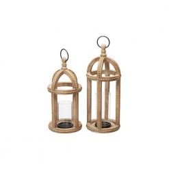 Home Decorators Collection Antiqued Wood Candle Hanging or Tabletop Lantern with Beaded Trim (Set of 2) 18 Home Decorators Collection Antiqued Wood Candle Hanging or Tabletop Lantern with Beaded Trim (Set of 2) -Flora Home Decorators Soldes multi home decorators collection candle holders m180388 1q2xx 66 1000