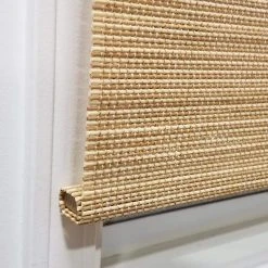 Home Decorators Collection Modern Farmhouse Cut-to-Size Natural Multi-Weave Cordless Light-Filtering Bamboo Shade - 34.5 in. W x 72 in. L -Flora Home Decorators Soldes natural home decorators collection bamboo shades 2258135e 340x72 4f 1000