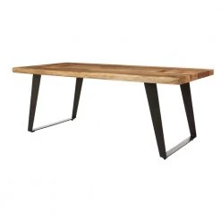 Home Decorators Collection Cosbyrne 48 in. Natural Large Rectangle Wood Coffee Table with Metal Base -Flora Home Decorators Soldes natural home decorators collection coffee tables acb 2609 59 c3 1000