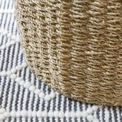 Home Decorators Collection Round Woven Seagrass Storage Baskets (Set of 3) -Flora Home Decorators Soldes natural home decorators collection storage baskets feh2111 04 a0 1000