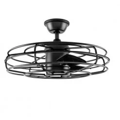 Home Decorators Collection Heritage Point 25 in. Integrated LED Indoor/Outdoor Natural Iron Ceiling Fan with Light and Remote Control -Flora Home Decorators Soldes natural iron home decorators collection ceiling fans with lights am909 ni 1d 1000