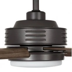 Home Decorators Collection Hansfield 56 in. LED Outdoor Natural Iron Ceiling Fan with Remote Control -Flora Home Decorators Soldes natural iron home decorators collection ceiling fans with lights yg656 ni 1d 1000