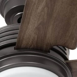 Home Decorators Collection Hansfield 56 in. LED Outdoor Natural Iron Ceiling Fan with Remote Control -Flora Home Decorators Soldes natural iron home decorators collection ceiling fans with lights yg656 ni 66 1000