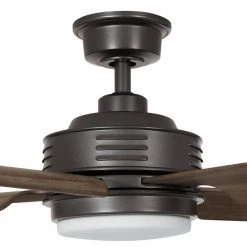 Home Decorators Collection Hansfield 56 in. LED Outdoor Natural Iron Ceiling Fan with Remote Control -Flora Home Decorators Soldes natural iron home decorators collection ceiling fans with lights yg656 ni c3 1000