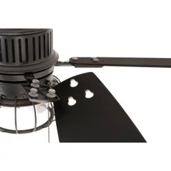 Home Decorators Collection Aldenshire 52 in. LED Indoor/Outdoor Natural Iron Ceiling Fan with Light Kit -Flora Home Decorators Soldes natural iron home decorators collection ceiling fans with lights yg726 ni 4f 1000