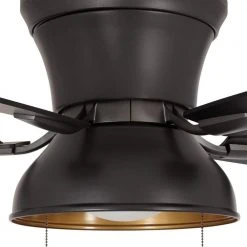 Home Decorators Collection Banneret 52 in. LED Natural Iron Ceiling Fan with Light -Flora Home Decorators Soldes natural iron home decorators collection ceiling fans with lights yg730 ni 1d 1000