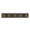 Home Decorators Collection Textured Choice Oak 27 in. Hook Rack with 5 Satin Nickel Beveled Square Hooks 2 Home Decorators Collection Textured Choice Oak 27 in. Hook Rack with 5 Satin Nickel Beveled Square Hooks -Flora Home Decorators Soldes natural wood home decorators collection hooks 64131 64 1000