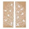 Home Decorators Collection Wooden Tree with Birds Wall Art (Set of 2) -Flora Home Decorators Soldes nature home decorators collection wall signs 99qh267n1h 64 1000
