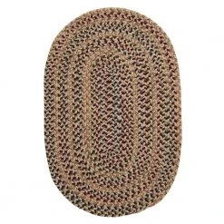 Home Decorators Collection Winchester Oatmeal 8 ft. x 10 ft. Oval Moroccan Wool Blend Area Rug