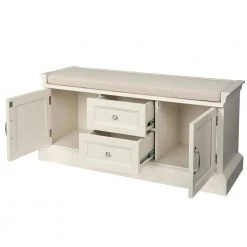 Home Decorators Collection Royce Polar White Storage Bench -Flora Home Decorators Soldes off white home decorators collection dining benches sk19076r1 pw 4f 1000