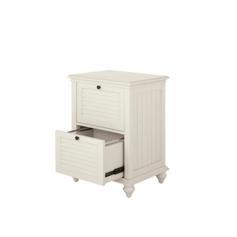 Home Decorators Collection Hamilton 2-Drawer Off White File Cabinet 4 Home Decorators Collection Hamilton 2-Drawer Off White File Cabinet - Image 2