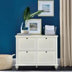 Home Decorators Collection Hamilton Polar White 4-Drawer File Cabinet -Flora Home Decorators Soldes off white home decorators collection file cabinets 9786800410 d4 1000