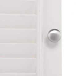 Home Decorators Collection Shutter 43.5 in. H x 15.5 in. W x 1 in. D Modular Closed Left Locker in Off White -Flora Home Decorators Soldes off white home decorators collection lockers sk18732d1 pw 66 1000
