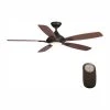 Home Decorators Collection Petersford 52 in. Integrated LED Indoor Oil Rubbed Bronze Ceiling Fan with Light Kit and Remote Control 2 Home Decorators Collection Petersford 52 in. Integrated LED Indoor Oil Rubbed Bronze Ceiling Fan with Light Kit and Remote Control -Flora Home Decorators Soldes oil rubbed bronze home decorators collection ceiling fans with lights 24426 64 1000