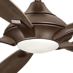 Home Decorators Collection Petersford 56 in. Integrated LED Oil Rubbed Bronze Ceiling Fan with Remote Control works with Google and Alexa -Flora Home Decorators Soldes oil rubbed bronze home decorators collection ceiling fans with lights 24626 bond 40 1000