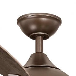 Home Decorators Collection Petersford 56 in. Integrated LED Oil Rubbed Bronze Ceiling Fan with Remote Control works with Google and Alexa -Flora Home Decorators Soldes oil rubbed bronze home decorators collection ceiling fans with lights 24626 bond 66 1000