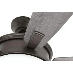 Home Decorators Collection Anselm 54 in. Integrated LED Indoor Oil Rubbed Bronze Ceiling Fan with Light Kit and Remote Control -Flora Home Decorators Soldes oil rubbed bronze home decorators collection ceiling fans with lights sw1478 54inorb 66 1000