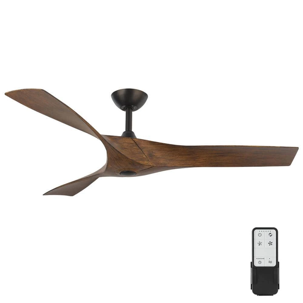 Home Decorators Collection Wesley 52 in. Indoor/Outdoor Oil Rubbed Bronze DC Motor Ceiling Fan with Remote Control 3 Home Decorators Collection Wesley 52 in. Indoor/Outdoor Oil Rubbed Bronze DC Motor Ceiling Fan with Remote Control