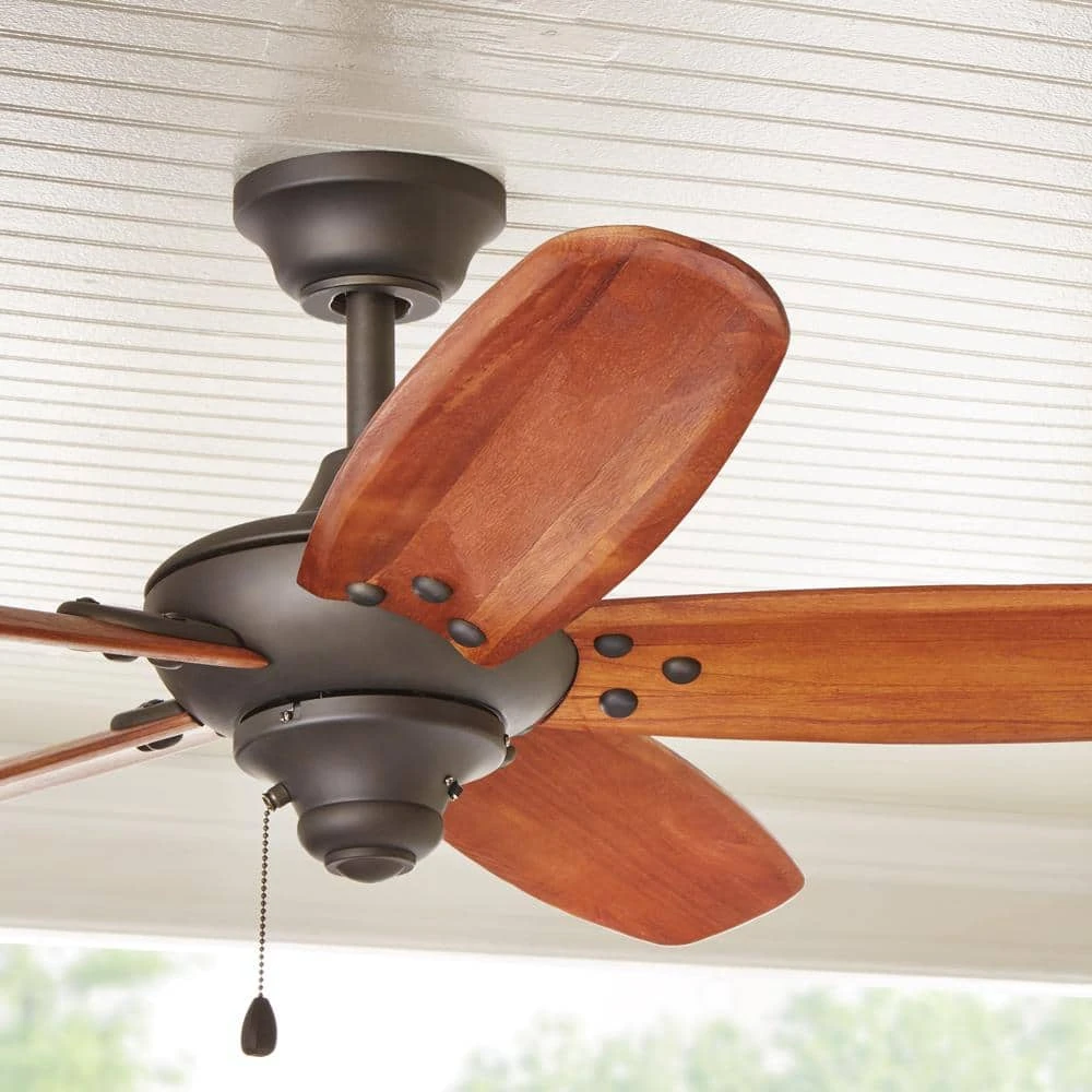 Home Decorators Collection Altura 48 in. Indoor/Outdoor Oil-Rubbed Bronze Ceiling Fan with Downrod and Reversible Motor; Light Kit Adaptable 12 Home Decorators Collection Altura 48 in. Indoor/Outdoor Oil-Rubbed Bronze Ceiling Fan with Downrod and Reversible Motor; Light Kit Adaptable - Image 10