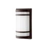 Home Decorators Collection 1-Light Oil Rubbed Bronze LED Outdoor Wall Mount Lantern with White Glass -Flora Home Decorators Soldes oil rubbed bronze home decorators collection outdoor sconces 29800 64 1000