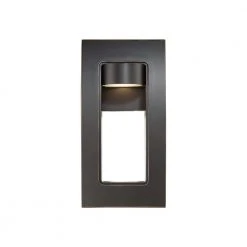 Home Decorators Collection Frolynn 1-Light Oil Rubbed Bronze with Gold Highlights Outdoor Integrated LED Wall Lantern Sconce with Etched Glass -Flora Home Decorators Soldes oil rubbed bronze with gold highlights home decorators collection outdoor sconces 23712 66 1000