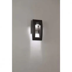 Home Decorators Collection Frolynn 1-Light Oil Rubbed Bronze with Gold Highlights Outdoor Integrated LED Wall Lantern Sconce with Etched Glass -Flora Home Decorators Soldes oil rubbed bronze with gold highlights home decorators collection outdoor sconces 23712 c3 1000