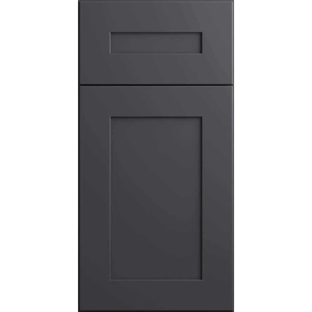 Home Decorators Collection Newport Gray Painted Plywood Shaker Stock Assembled Wall Deep Bridge Cabinet Soft Close Doors 33 in. x 15 in. x 24 in. 5 Home Decorators Collection Newport Gray Painted Plywood Shaker Stock Assembled Wall Deep Bridge Cabinet Soft Close Doors 33 in. x 15 in. x 24 in. - Image 3