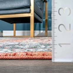 Home Decorators Collection Zara Medallion Orange 9 ft. x 12 ft. Area Rug -Flora Home Decorators Soldes orange home decorators collection area rugs kksl05a 9012 c3 1000