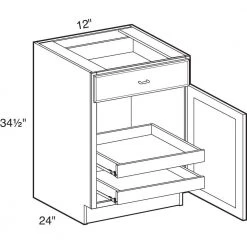 Home Decorators Collection Newport Assembled 12x34.5x24 in Plywood Shaker Base Kitchen Cabinet Right 2 rollouts Soft Close in Painted Pacific White 12 Home Decorators Collection Newport Assembled 12x34.5x24 in Plywood Shaker Base Kitchen Cabinet Right 2 rollouts Soft Close in Painted Pacific White -Flora Home Decorators Soldes pacific white home decorators collection assembled kitchen cabinets b12r 2t npw c3 1000
