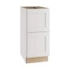 Home Decorators Collection Newport Assembled Plywood Shaker Kitchen Desk Base Cabinet Soft Close in Painted Pacific White (18x28.5x21 in.) -Flora Home Decorators Soldes pacific white home decorators collection assembled kitchen cabinets ddr18 npw 64 1000