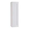 Home Decorators Collection Newport Assembled 18 x 36 x 12 in. Plywood Shaker Wall Kitchen Cabinet Left Soft Close in Painted Pacific White