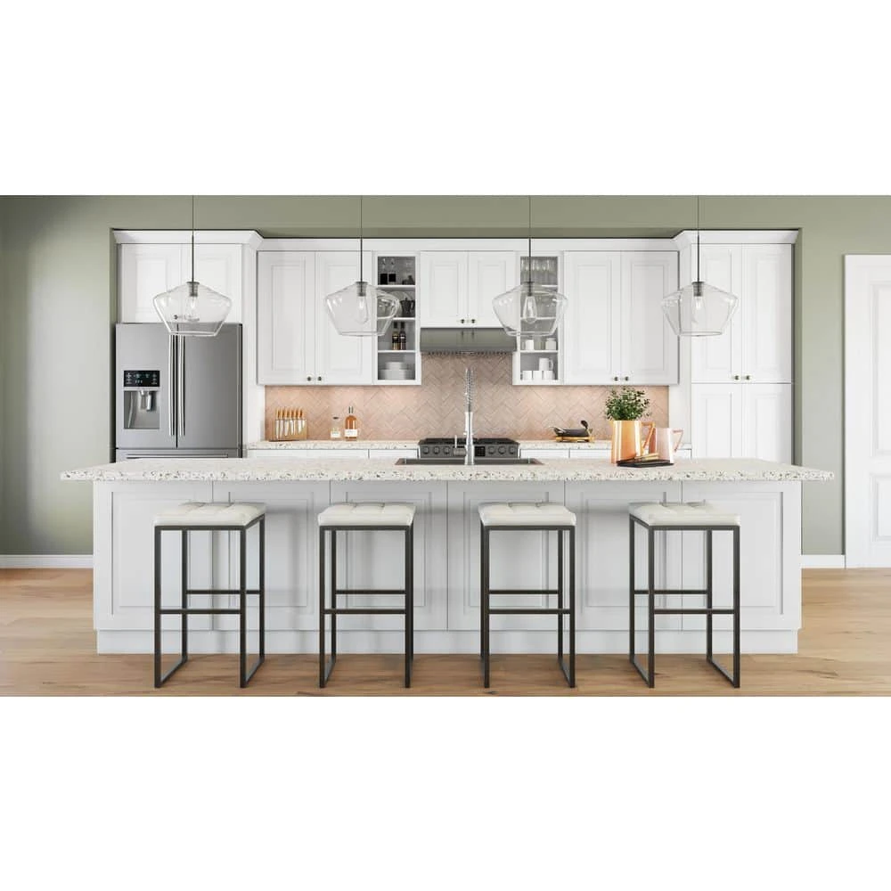 Home Decorators Collection Grayson Pacific White Plywood Shaker Stock Assembled Wall Kitchen Cabinet Soft Close 24 in. x 12 in. x 12 in. 9 Home Decorators Collection Grayson Pacific White Plywood Shaker Stock Assembled Wall Kitchen Cabinet Soft Close 24 in. x 12 in. x 12 in. - Image 7